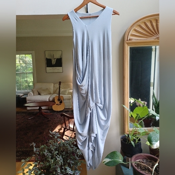 Matthildur Dresses & Skirts - MATTHILDUR Soft Blue Lagenlook Flowy Dress Size S